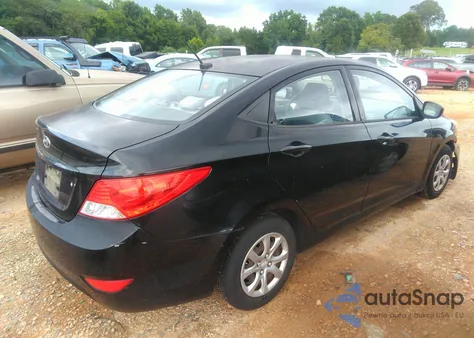 2012 Hyundai Accent Gls/Gs из США, поврежденный, VIN KMHCT4AE6CU143372